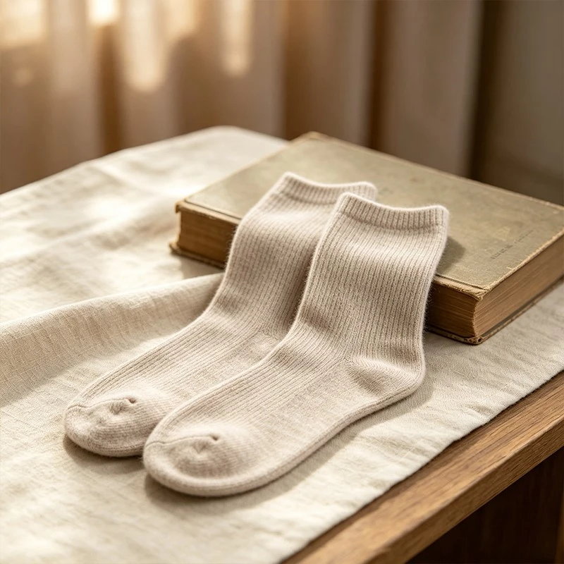 Knitted socks